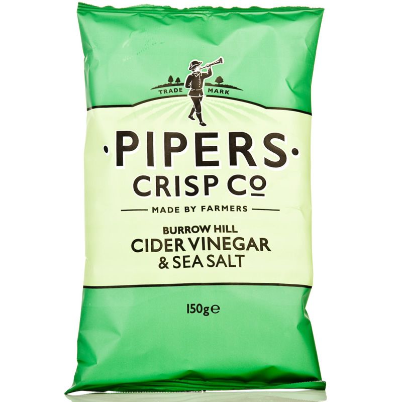 Pipers Salt & Cider Vinegar Crisps - 150g