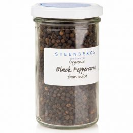 Organic Black Peppercorns from India