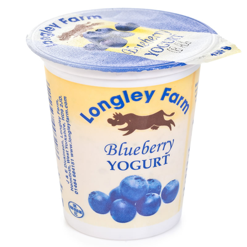 Longley Farm Blueberry Yoghurt