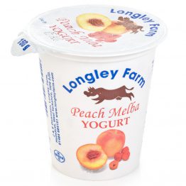 Longley Farm Peach Melba Yoghurt
