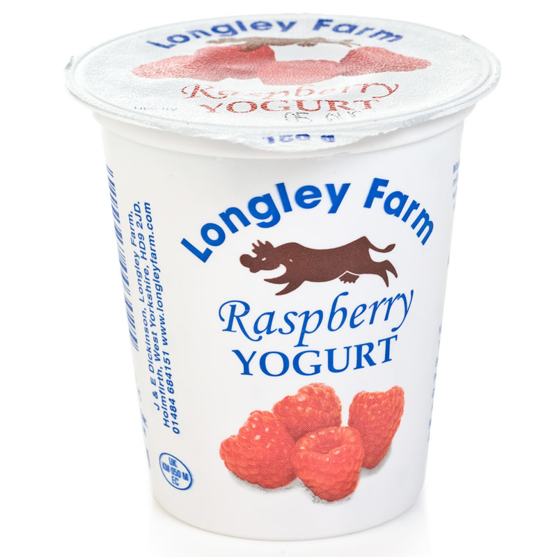 Longley Farm Raspberry Yoghurt