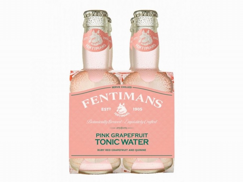 Fentimans Pink Grapefruit Tonic Water 4 Pack