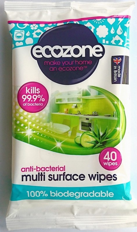 Ecozone Antibacterial wipes