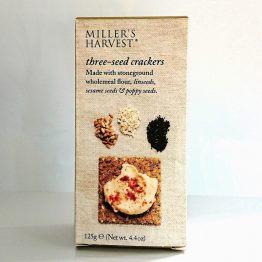 Miller's Harvest Three-Seed Crackers 125g