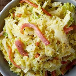 Creamed Cabbage And Bacon