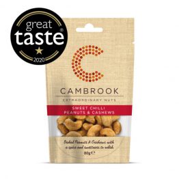 Cambrook Sweet Chilli Peanuts And Cashews