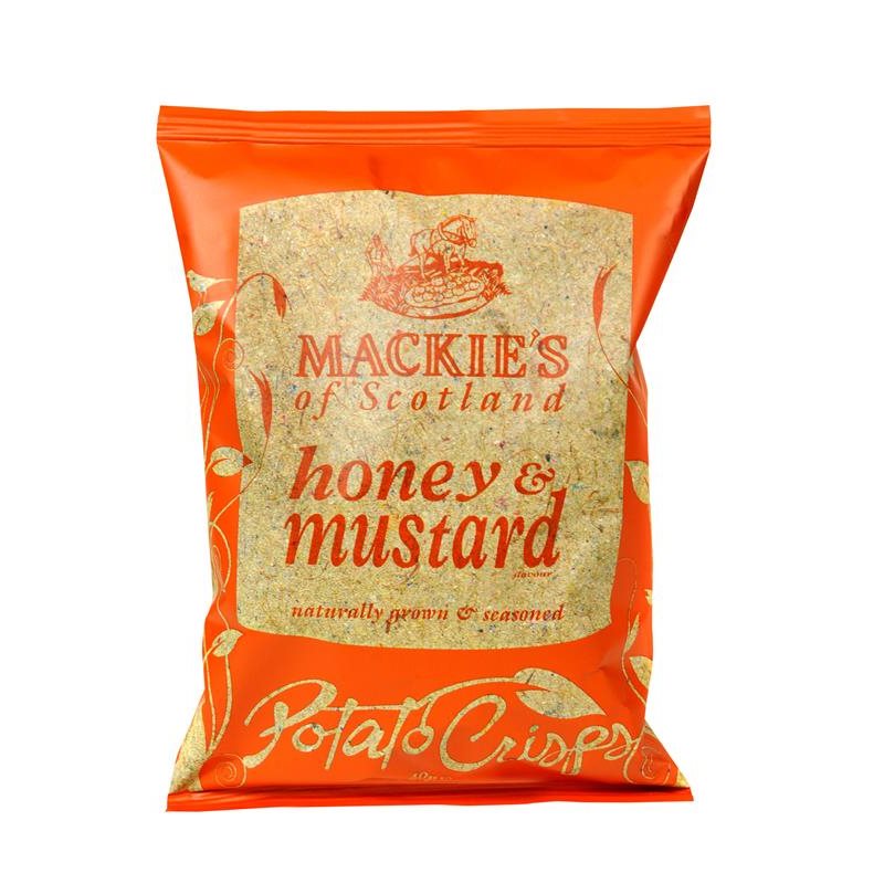 Mackie's Honey And  Mustard Flavoured Crisps