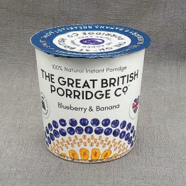 The Great British Porridge Co. Blueberry and Banana Pot