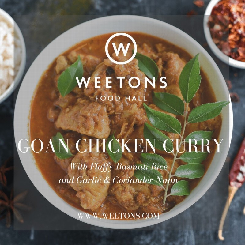 Recipe Box - Goan Chicken Curry for 4