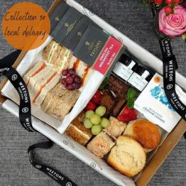 AFTERNOON TEA PLATTER For 2 WITH FIZZ