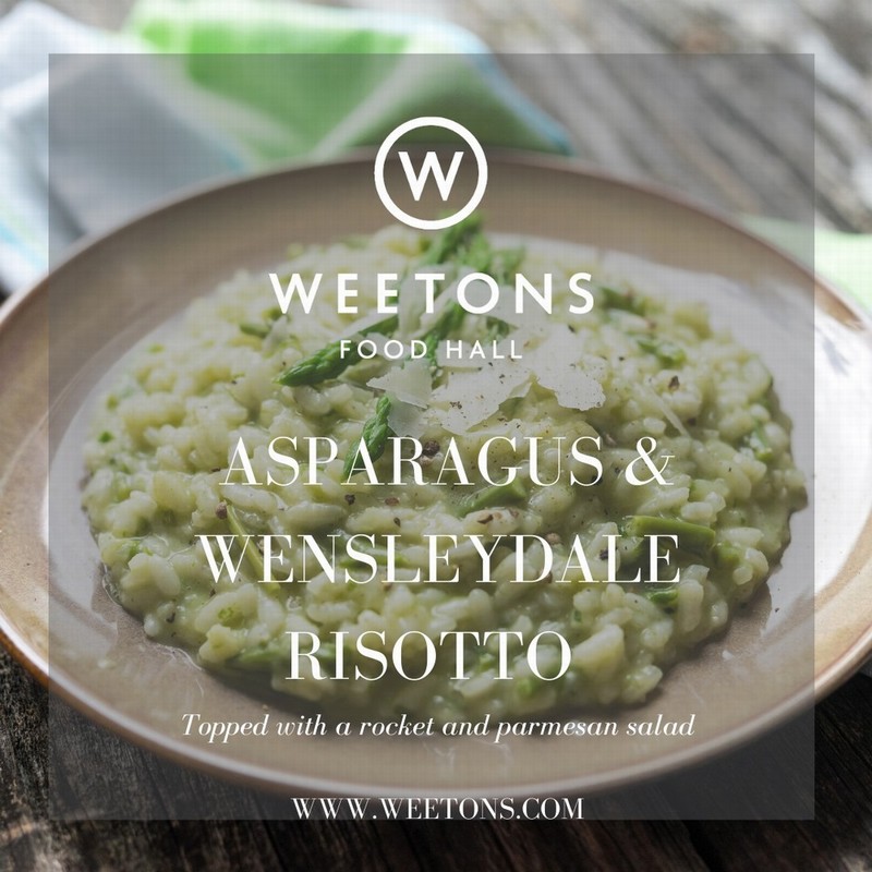 Recipe Box - Asparagus and Wensleydale Risotto for 4