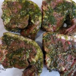 Lamb Chops Mint & Rosemary Marinade
