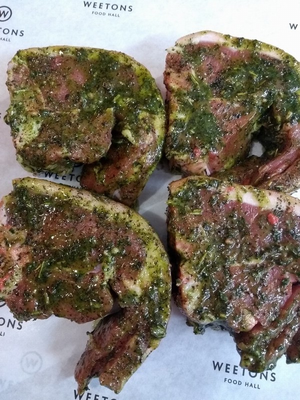 Lamb Chops Mint & Rosemary Marinade
