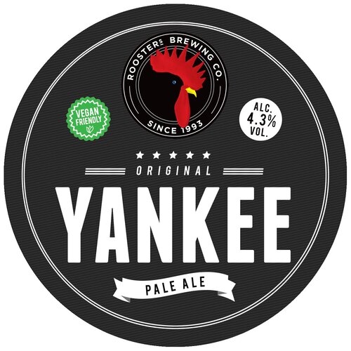 Rooster's Yankee Original Pale Ale 4.3% Vol