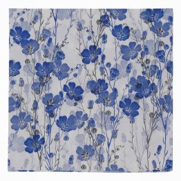 Gisela Graham Blue Flowers  Paper Napkins