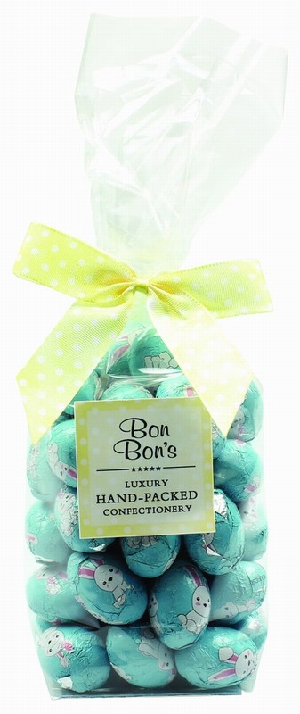 Bon Bons Foiled Bunny Eggs Gift Bag