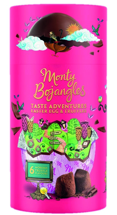 Monty Bojangles Taste Adventure Easter Egg and Truffles