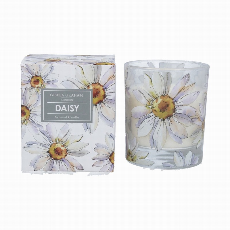 Gisela Graham Design Daisy Scented Candle