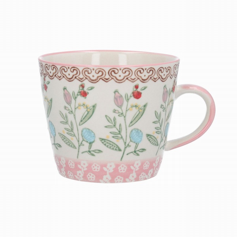Gisela Graham Pink Rosehip Mug