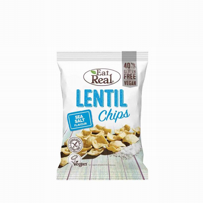 Eat Real Sea Salt Lentil Crisps
