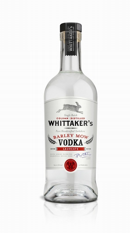 WHITTAKERS BARLEY MOW VODKA 42% ABV