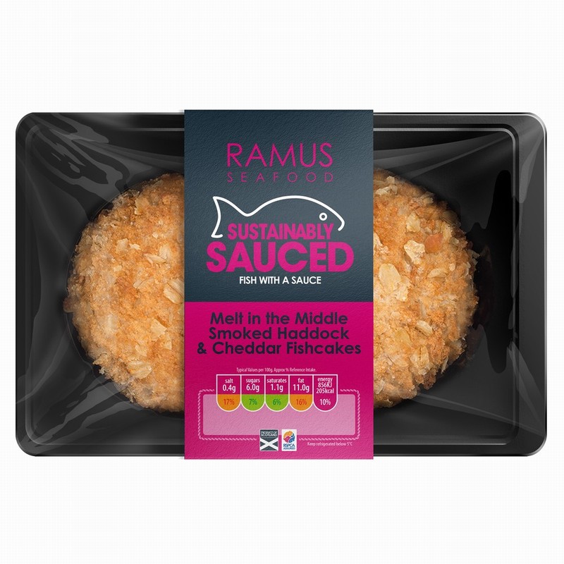Ramus Melt In The Middle Smoked Haddock & Chedder Fishcakes