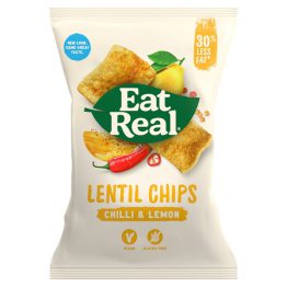 Eat Real Lentil Chips Chilli & Lemon 135g