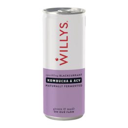 Willy's Blackcurrant Energy Drink with Kambucha and ACV