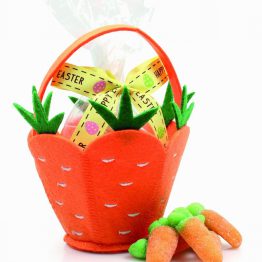 Bob Bons Mini Carrot Felt Bag with Sweets