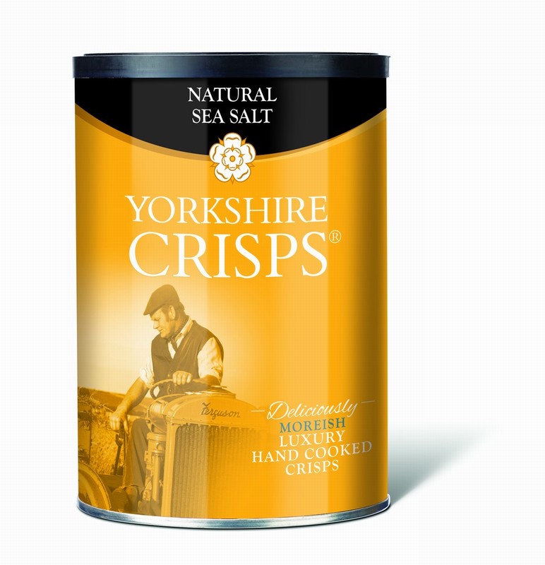 Yorkshire Crisps Drum Sea Salt