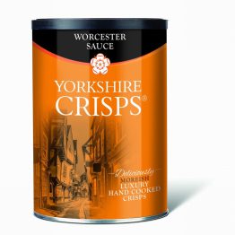 Yorkshire Crisps Drum Worcester Sauce