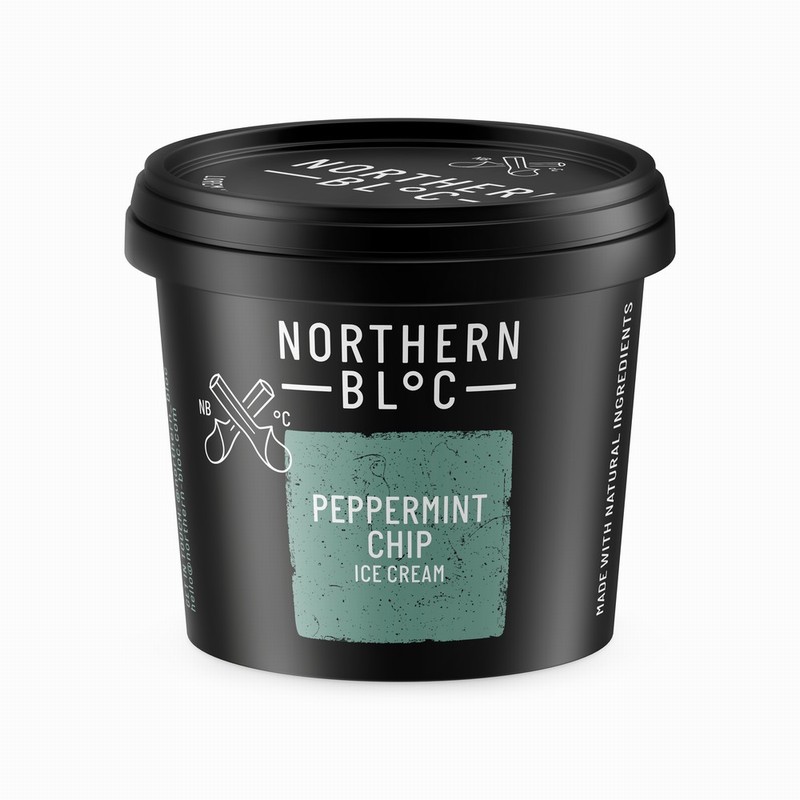 NORTHERN BLOC PEPPERMINT CHIP ICE CREAM