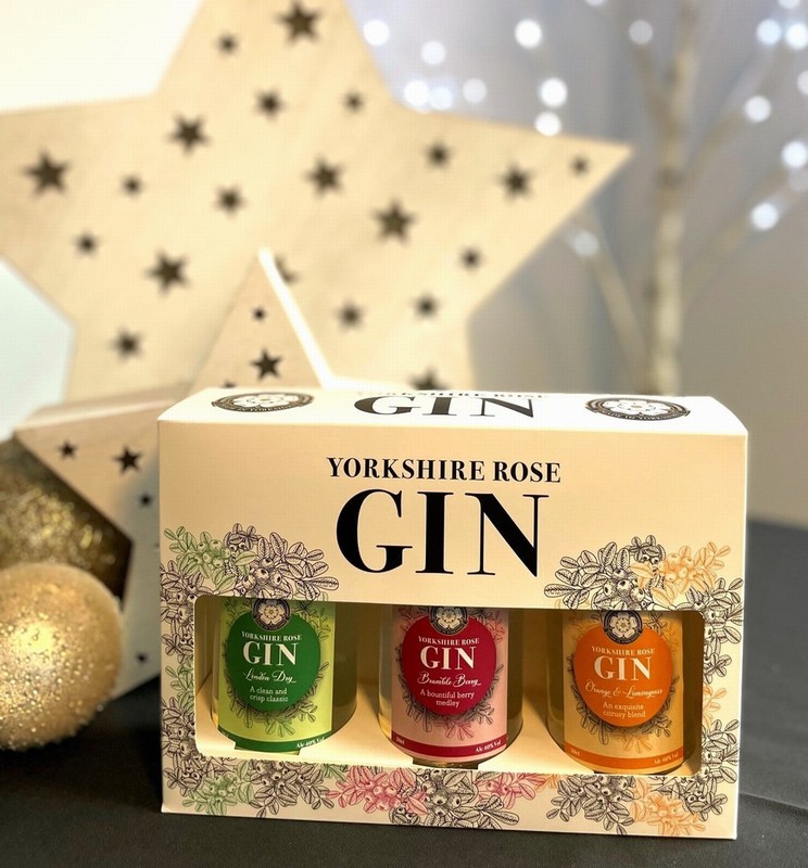 YORKSHIRE ROSE GIN GIFT PACK