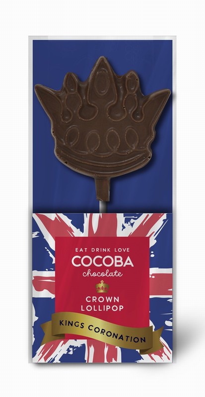 Cocoba Crown Chocolate Lolly