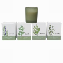 Gisela Graham Spring Herbs Mini Scented Candle