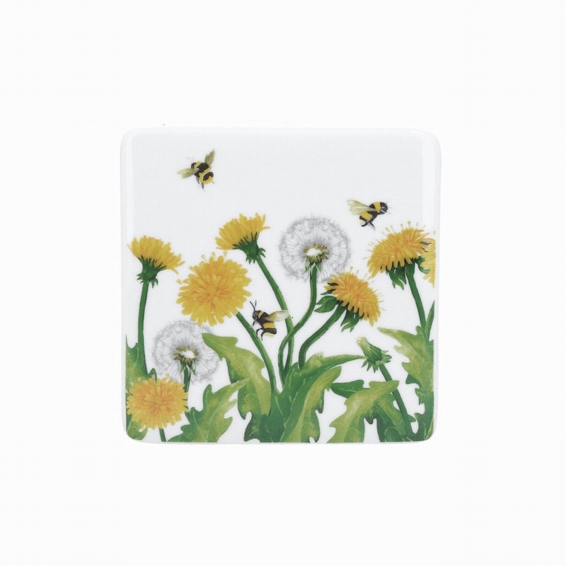 Gisela Graham Individual Dandelion & Bee Coaster