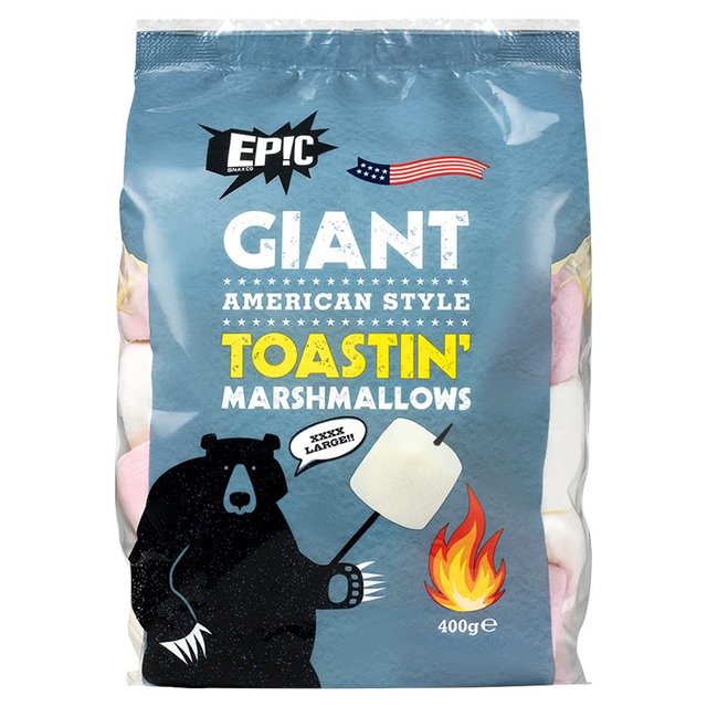 Epic Giant Toasting Marshmallows