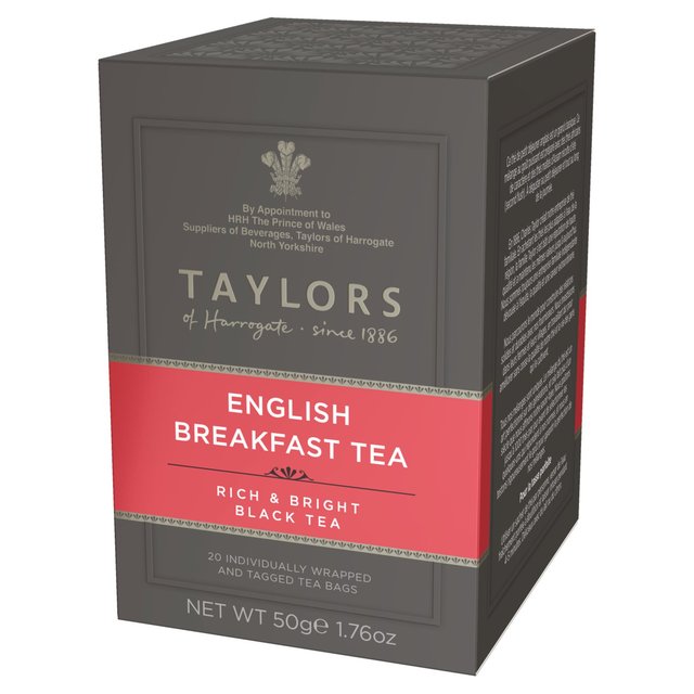 TAYLORS OF HARROGATE ENGLISH BREAKFAST TEA