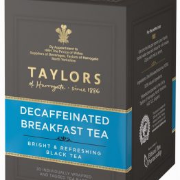 TAYLORS OF HARROGATE DECAFFEINATED BREAKFAST TEA