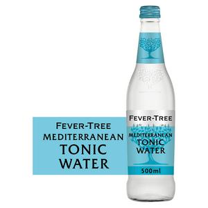 FEVER TREE REFRESHINGLY LIGHT MEDITERRANEAN TONIC WATER 500ML