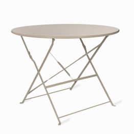GARDEN TRADING RIVE DROITE LARGE BISTRO TABLE - CLAY