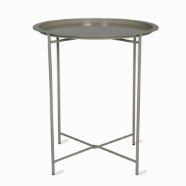 GARDEN TRADING RIVE DROITE SIDE TABLE - CLAY