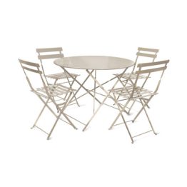 GARDEN TRADING RIVE DROITE LARGE BISTRO SET - CLAY