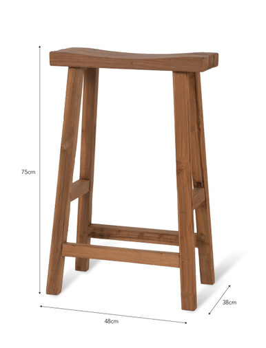 GARDEN TRADING ST MAWES BAR STOOL
