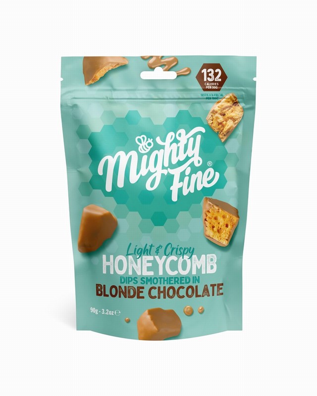 MIGHTY FINE BLONDE HONEYCOMB DIPS