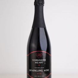 YORKSHIRE HEART SPARKLING RED WINE 11% ABV
