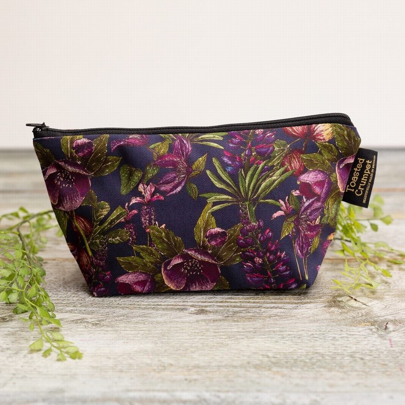 TOASTED CRUMPET MULBERRY COLLECTION NOIR MAKE UP BAG