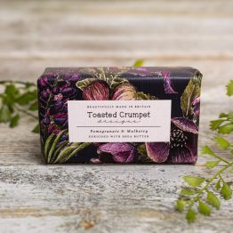 TOASTED CRUMPET POMEGRANATE & MULBERRY SOAP WITH SHEA BUTTER