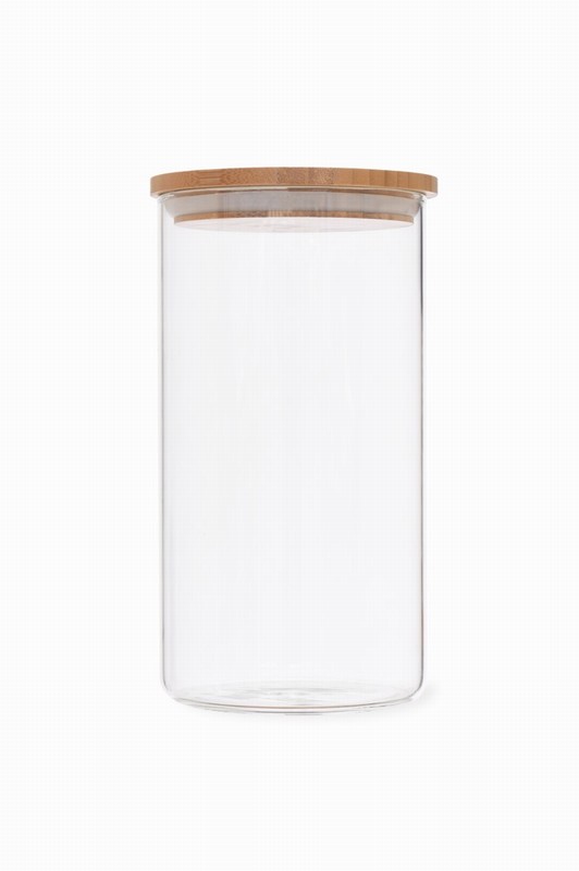 GARDEN TRADING AUDLEY STORAGE JAR 2200ML WITH BAMBOO LID