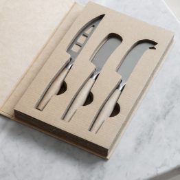 GARDEN TRADING CHEESE KNIVES SET OF 3 STAINLESS STEEL